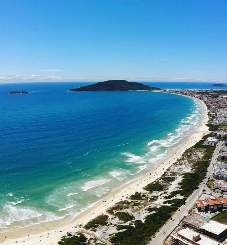 Bela Cobertura Com Vista Para O Mar Florianópolis Esterno foto