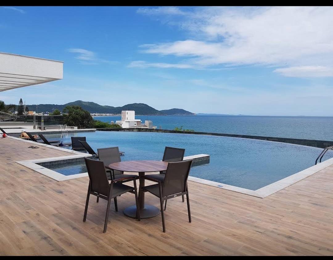 Bela Cobertura Com Vista Para O Mar Florianópolis Esterno foto