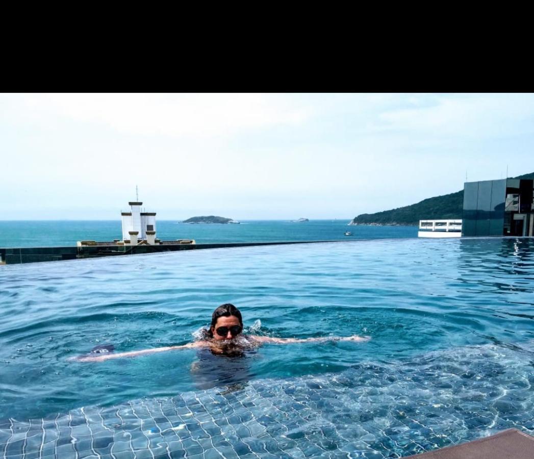 Bela Cobertura Com Vista Para O Mar Florianópolis Esterno foto