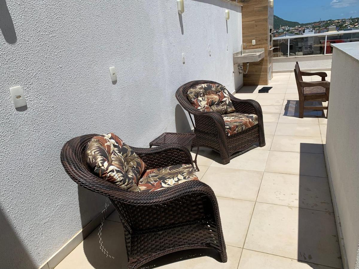 Bela Cobertura Com Vista Para O Mar Florianópolis Esterno foto