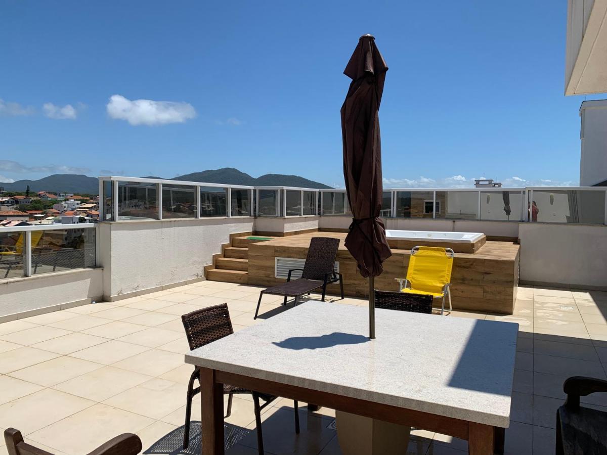 Bela Cobertura Com Vista Para O Mar Florianópolis Esterno foto