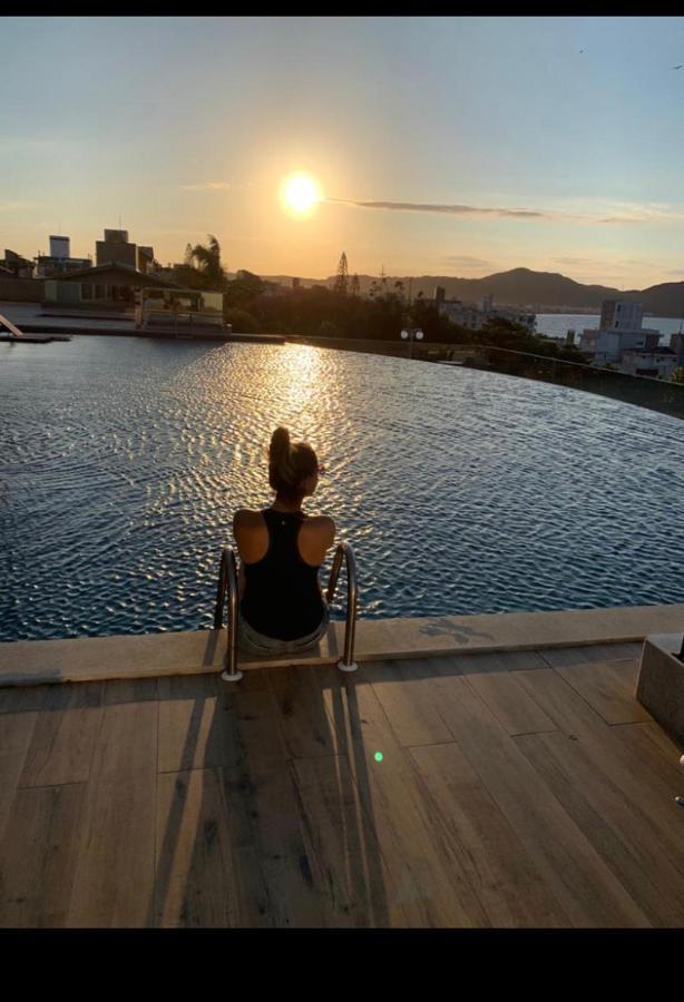 Bela Cobertura Com Vista Para O Mar Florianópolis Esterno foto
